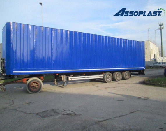 Container Lamiera capi appesi carrozzeria riparata | ASSOPLAST