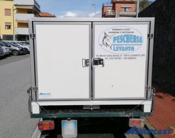 Cassa Mobile Isotermica ATP con Vaschetta per la Raccolta di Liquami, Levanto | ASSOPLAST