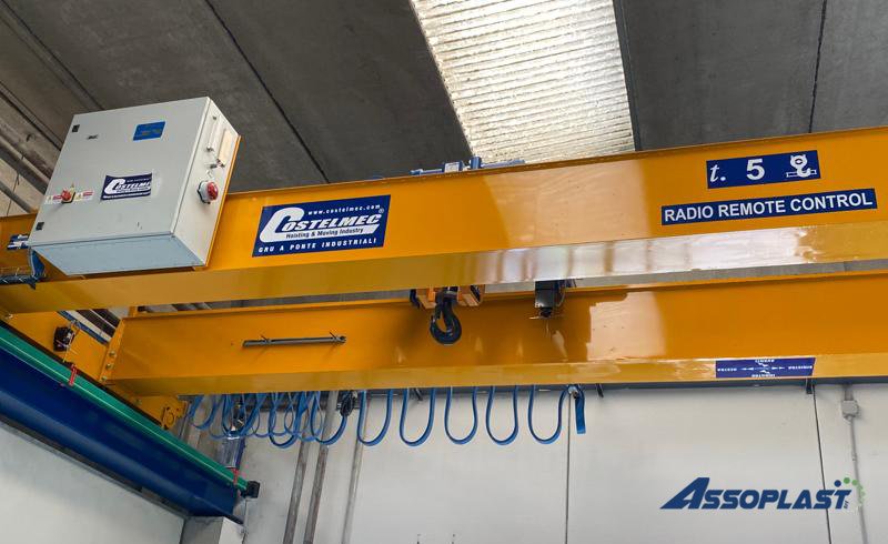 Carroponte con Centralina di Comando per il Remote Control | ASSOPLAST