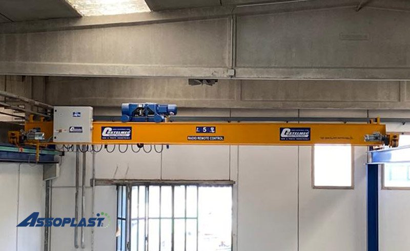 Carroponte per il Sollevamento e Abbssamento di Merci Pesanti | ASSOPLAST