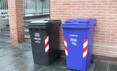 Differentiated Trash Collection Containers Door To Door | ASSOPLAST