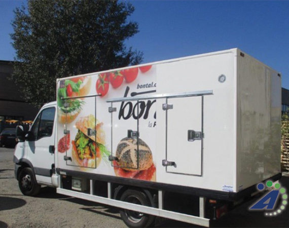 Repaired Fridge Truck | ASSOPLAST