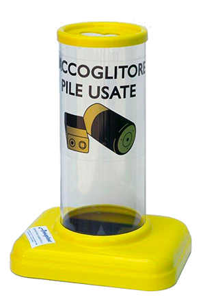 Batteries Waste Container Nano | ASSOLOG